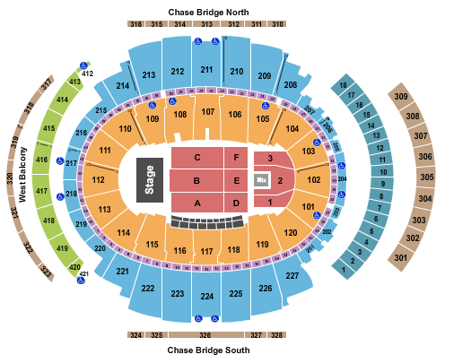 Madison Square Garden Rush Seating Chart